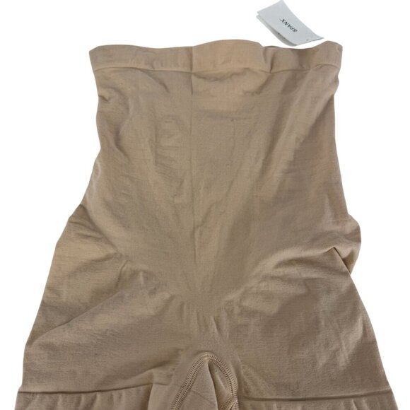 Spanx NEW Power Series High Waist Mid Thigh XL Soft Nude Shapewear Seamless - Picture 6 of 9